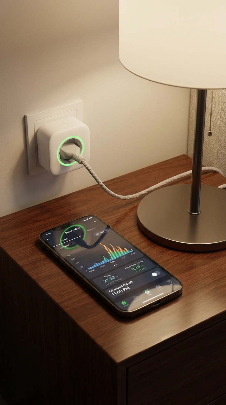 Prise connectée pour éliminer la veille électrique et économiser l'énergie