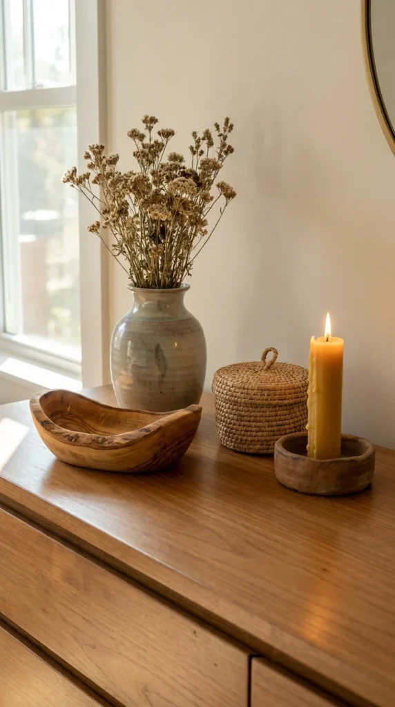 Décorer avec des objets artisanaux et locaux