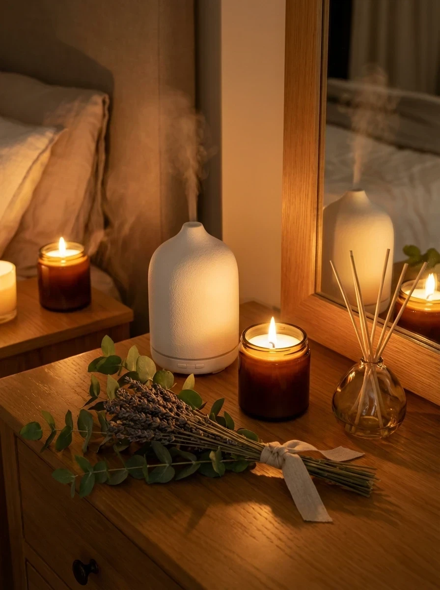 Parfums d'Ambiance et Diffuseur pour une Expérience Relaxante