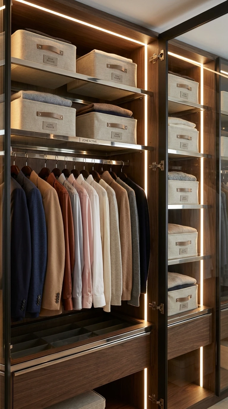 Gérer le linge propre avec la méthode des zones actives et passives