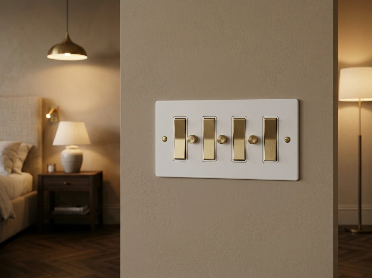 Installation de variateurs de lumière pour une ambiance tamisée
