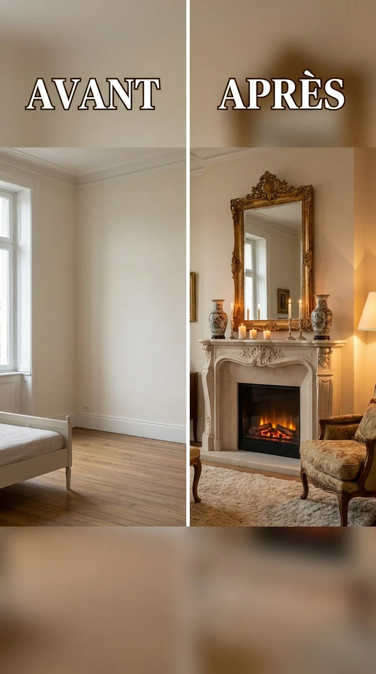 Installer une cheminée ou l'évoquer avec un habillage décoratif
