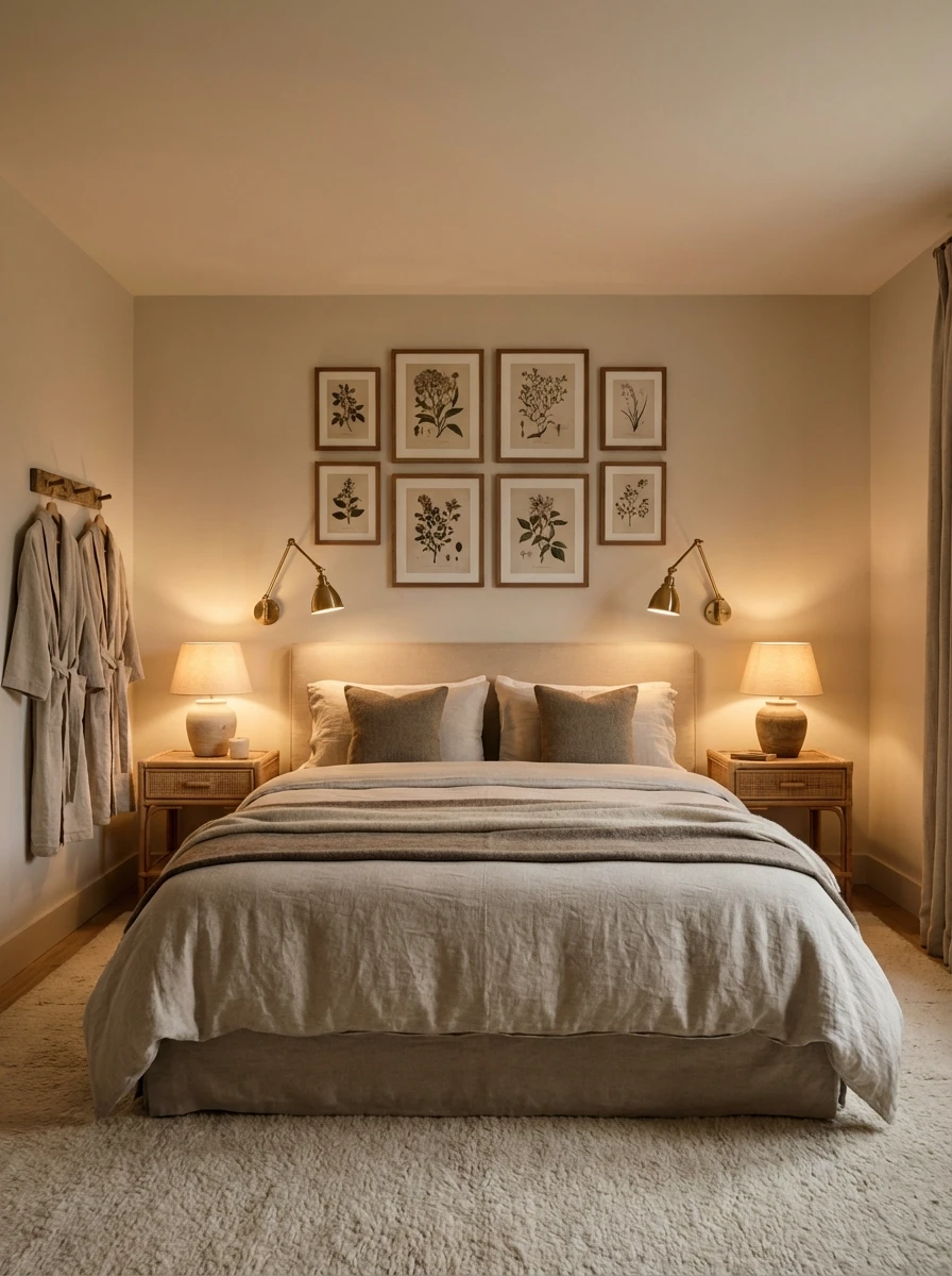 Aménagement d'une chambre cocooning pour deux : un cocon partagé