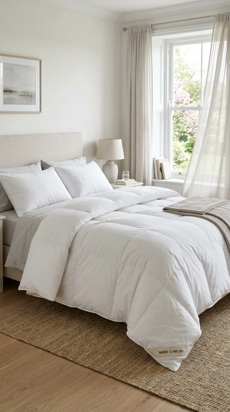 Entretien du linge : Laver sa couette deux fois par an