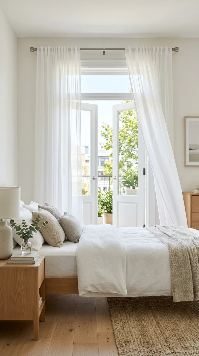 Comment entretenir et laver les rideaux et voilages blancs