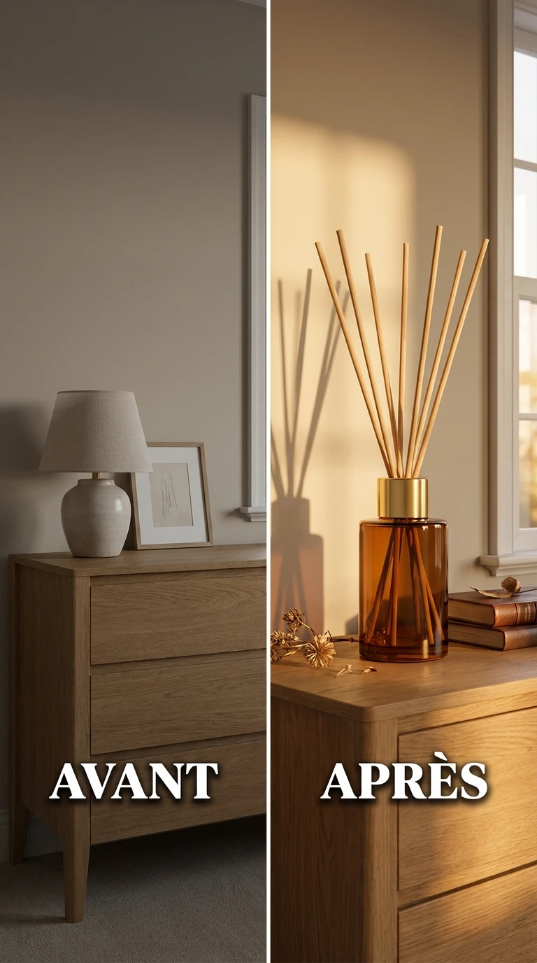 Le diffuseur à roseaux : présence olfactive et touche esthétique