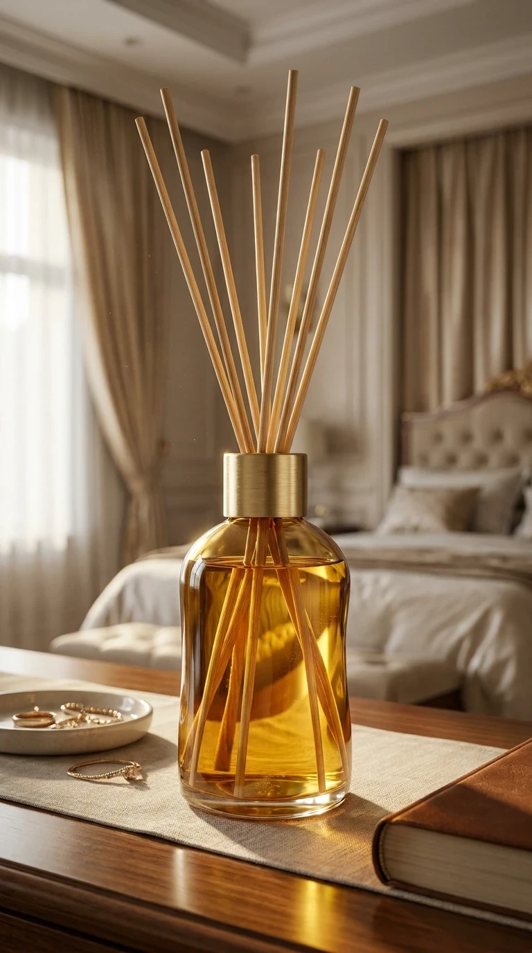 Le diffuseur de parfum par capillarité en verre soufflé