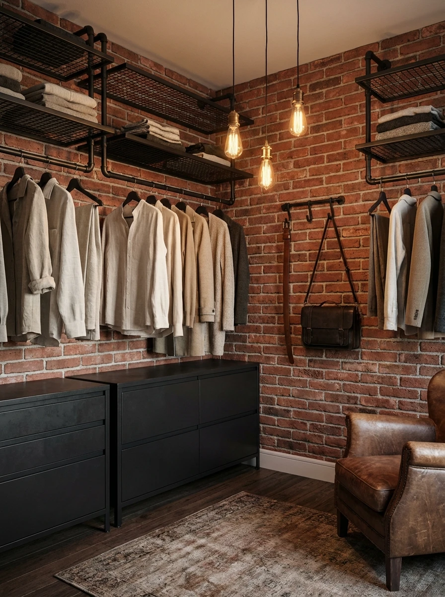 Dressing Industriel Chic et Moderne