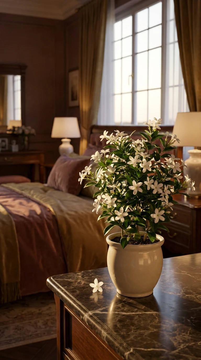 Le jasmin d'intérieur, fleur de nuit apaisante