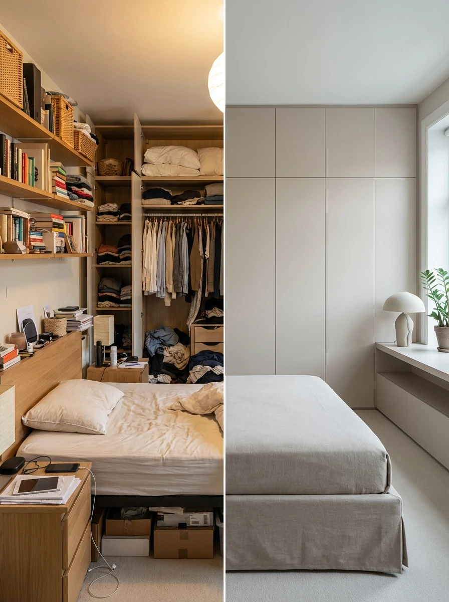 Le rangement invisible pour un espace qui respire