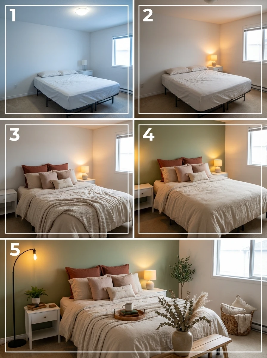 Relooking chambre cocooning : les 5 étapes clés de transformation