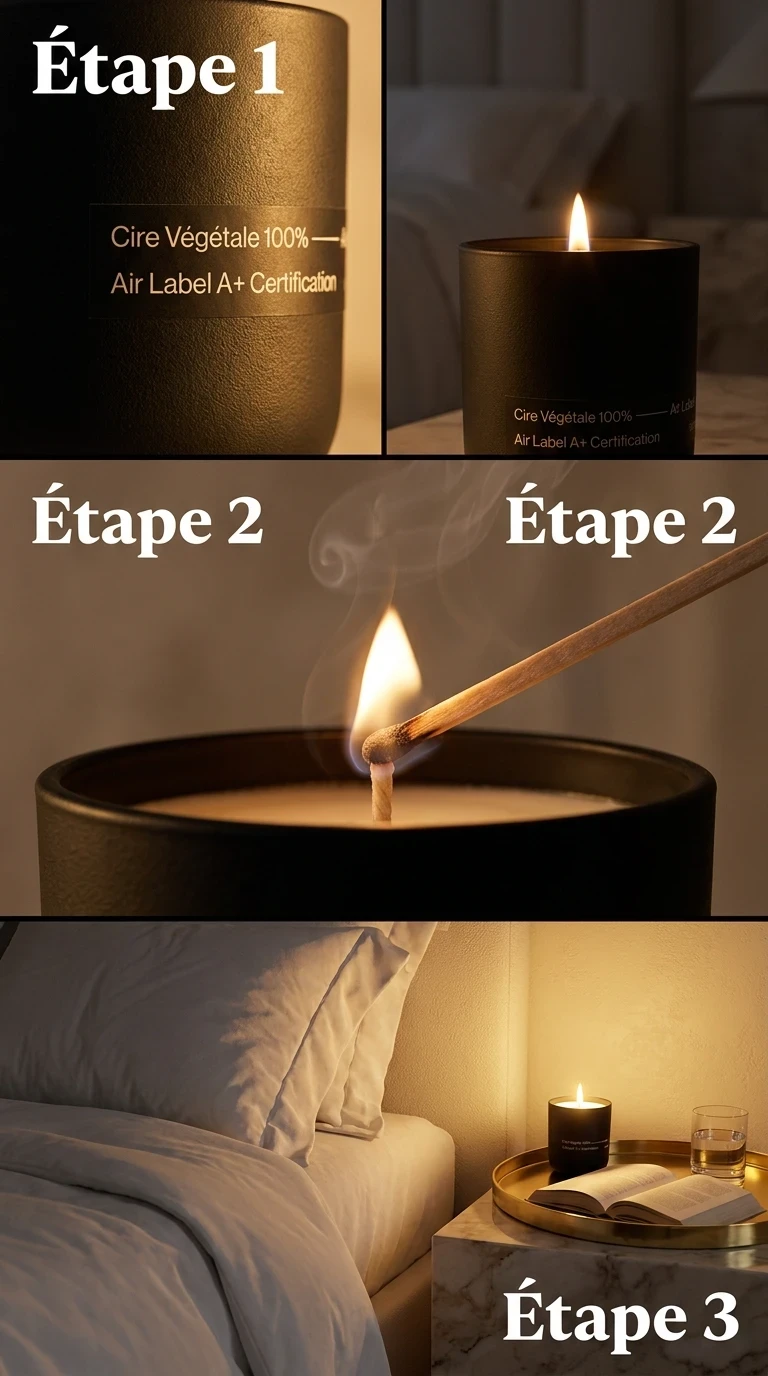 Les bougies de luxe en cire végétale : le rituel olfactif du soir