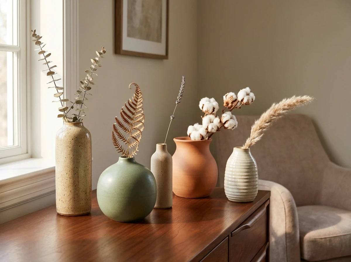 Les vases en céramique artisanale : la collection vivante