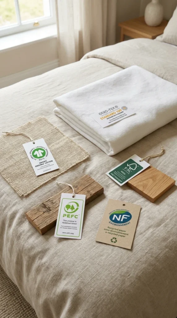Opter pour des labels écologiques reconnus dans chaque achat