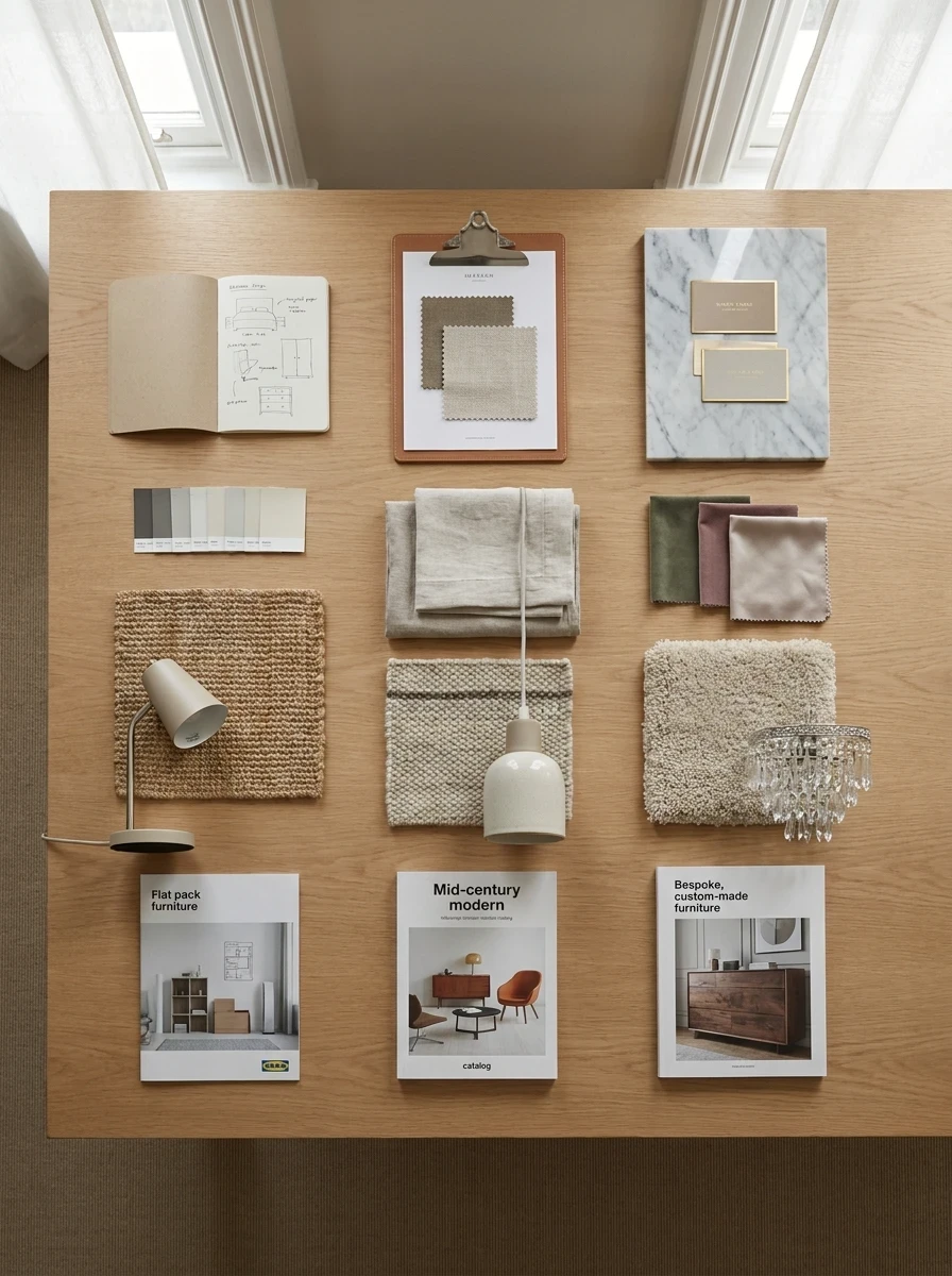 Planifier le relooking en trois budgets distincts