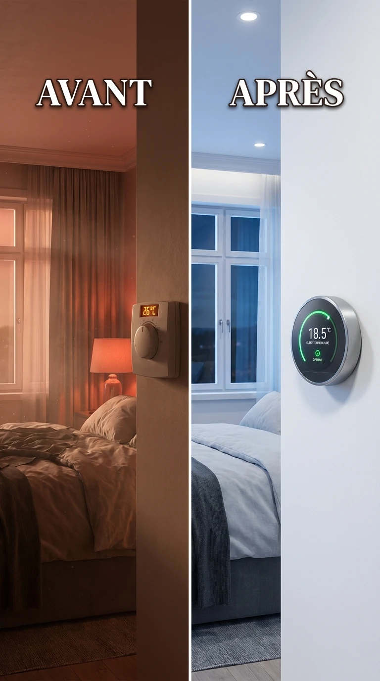 Réguler la température de la chambre pour optimiser le sommeil