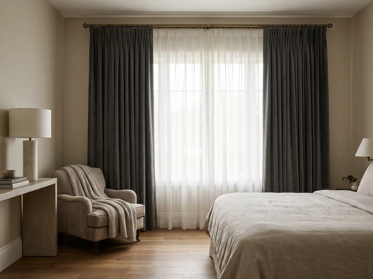 Un tapis pour ancrer la chambre