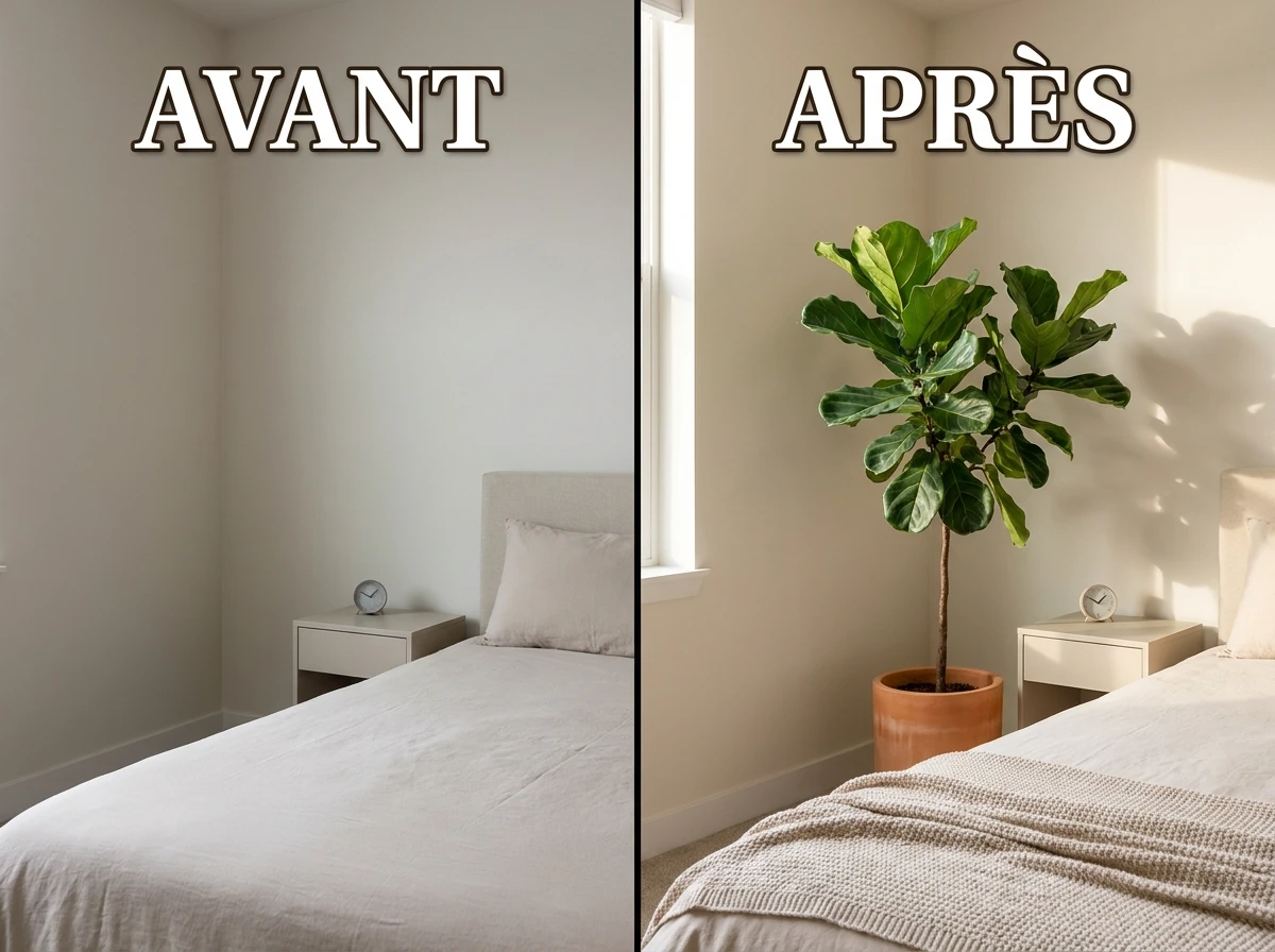 Une coiffeuse encadrée dans une niche