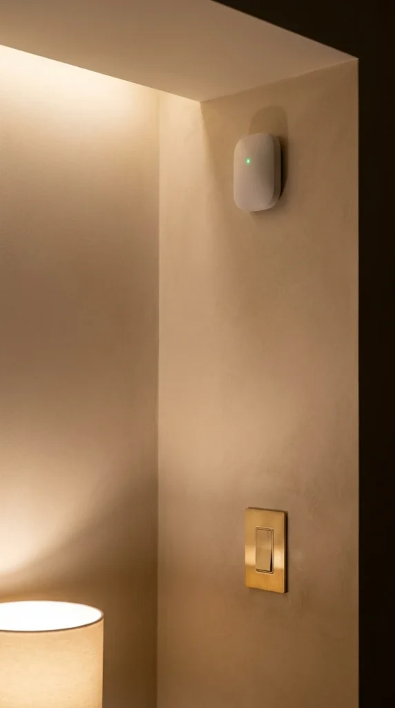 Utiliser des prises et interrupteurs avec détection de présence