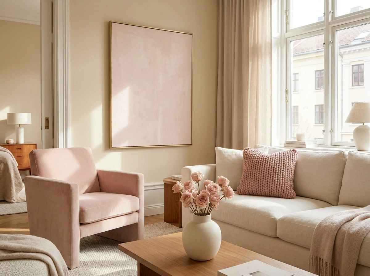 Associer le Beige et le Rose Poudré pour Toute Douceur