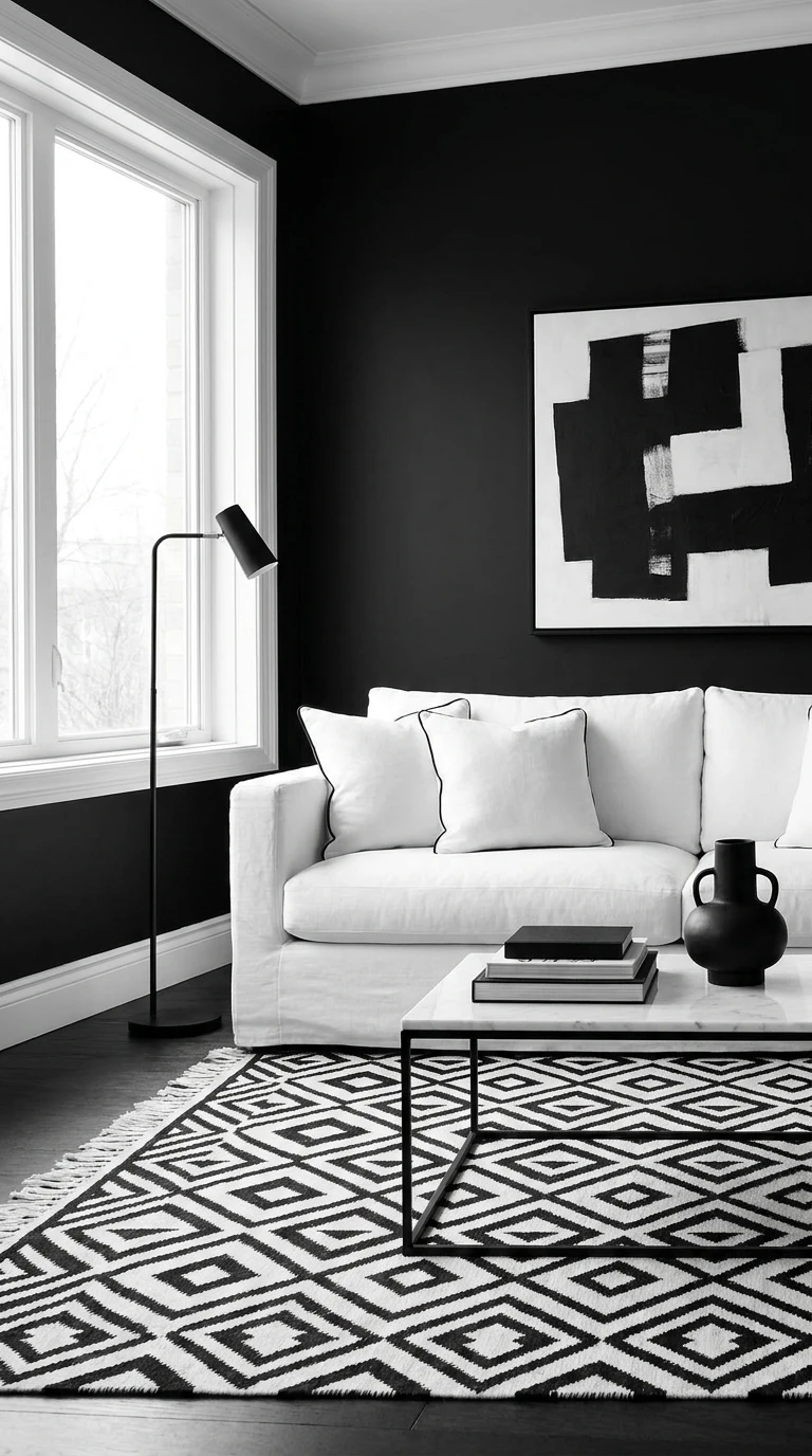 Associer le Noir et le Blanc pour le Style Graphique Intemporel