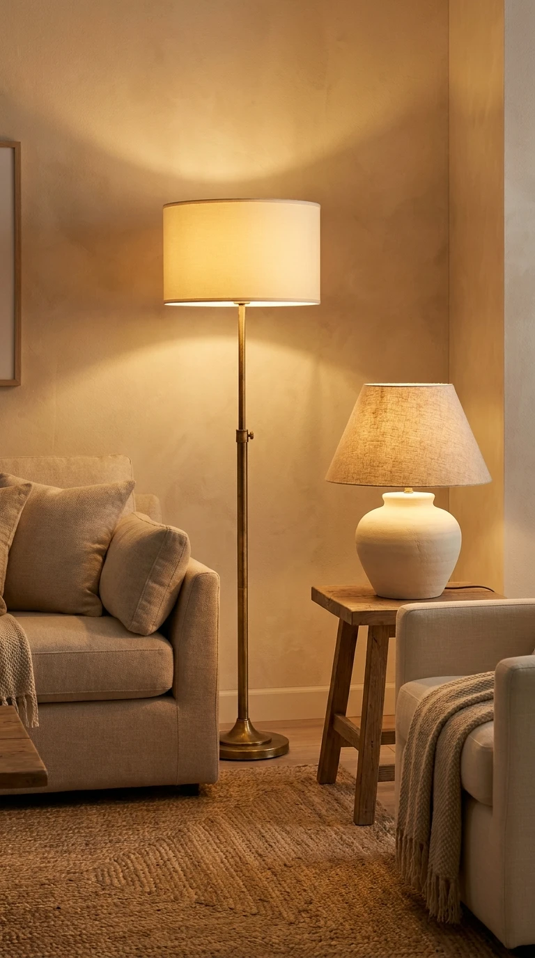 Choisir des Luminaires en Laiton ou en Céramique Crème
