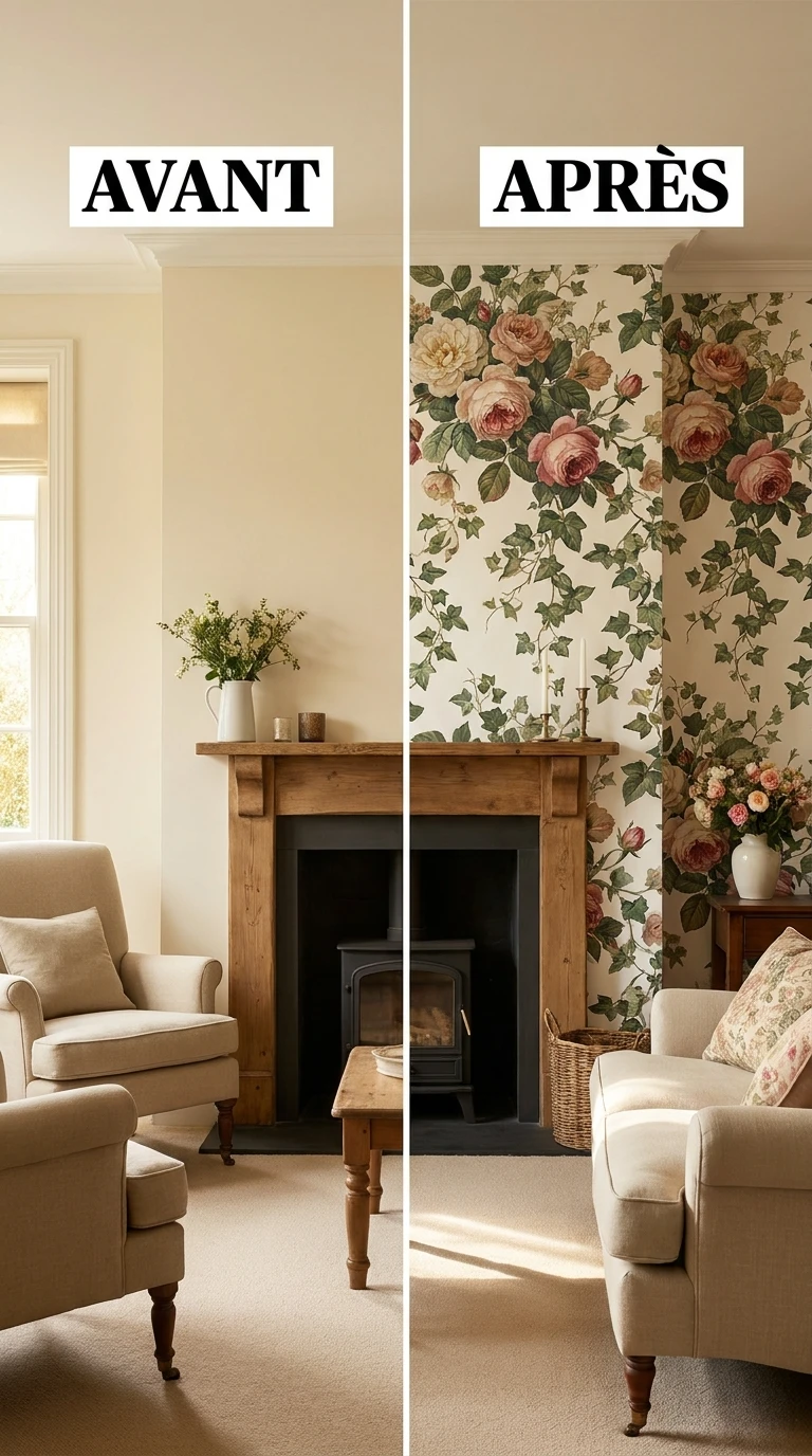 Choisir du Papier Peint Fleuri ou Botanique pour le Style Country