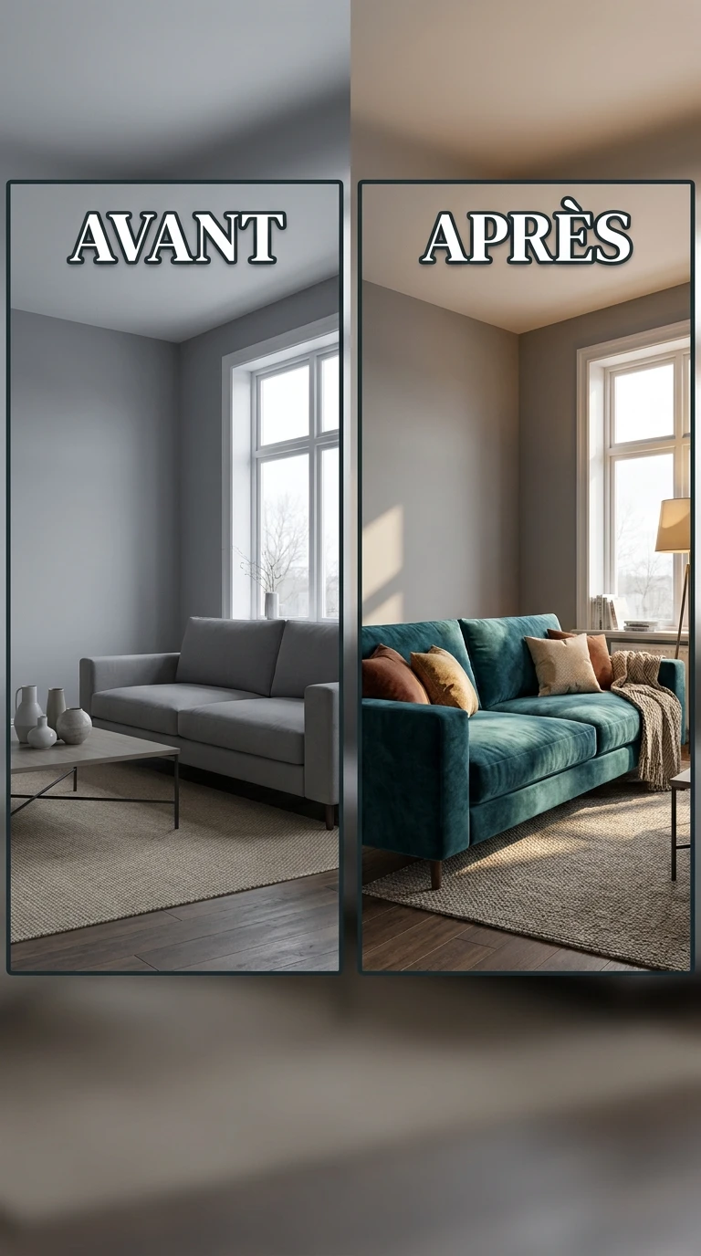 Choisir le Velours pour Réchauffer le Gris
