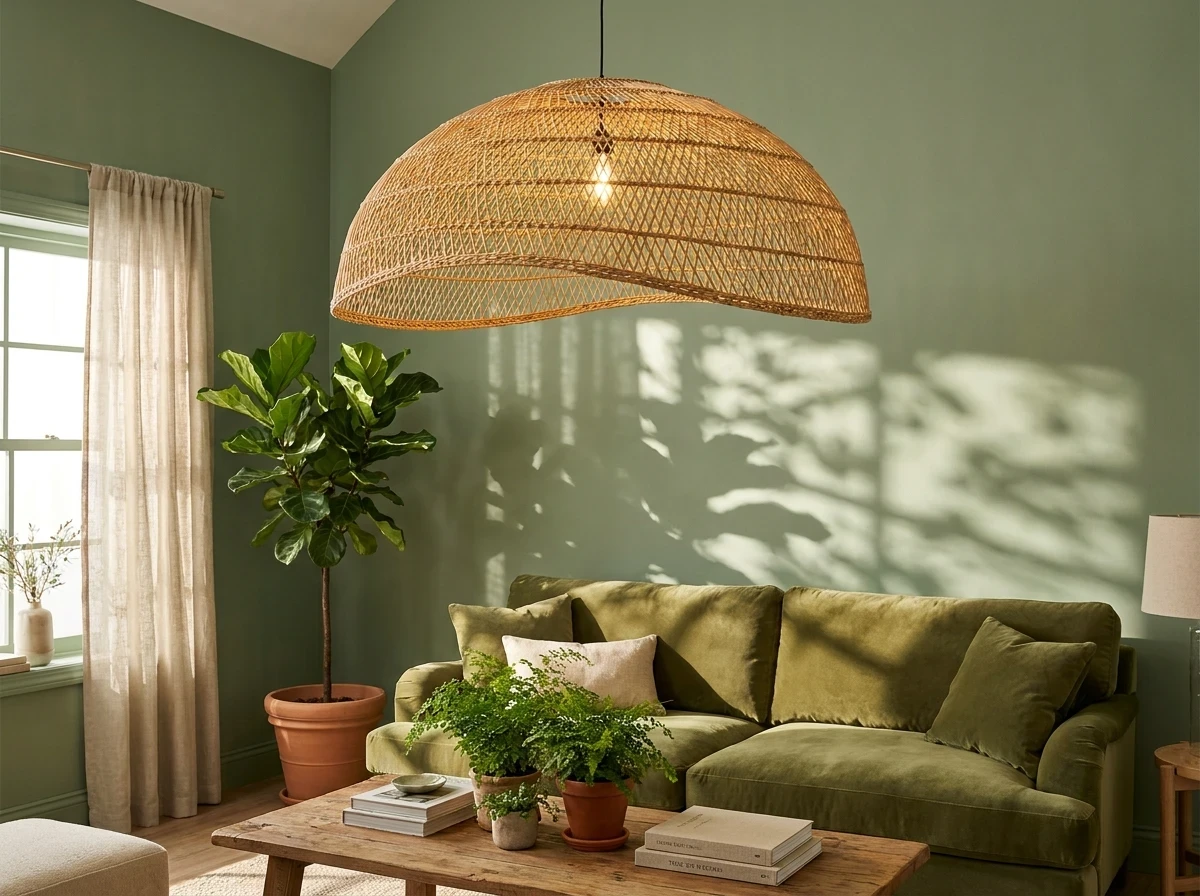 Choisir un Luminaire en Rotin pour Compléter la Palette Végétale