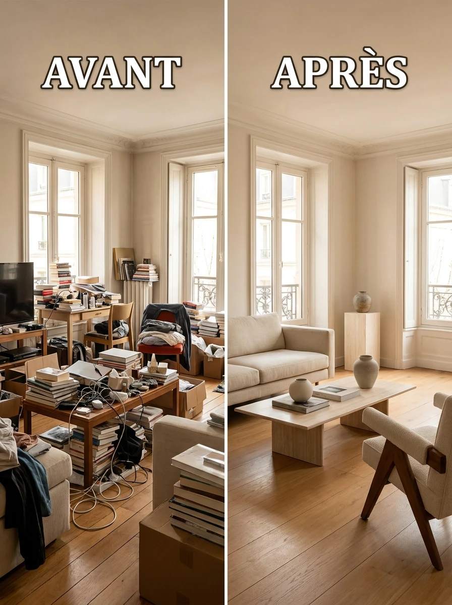 Commencer par Désencombrer : le Premier Geste de Toute Belle Déco