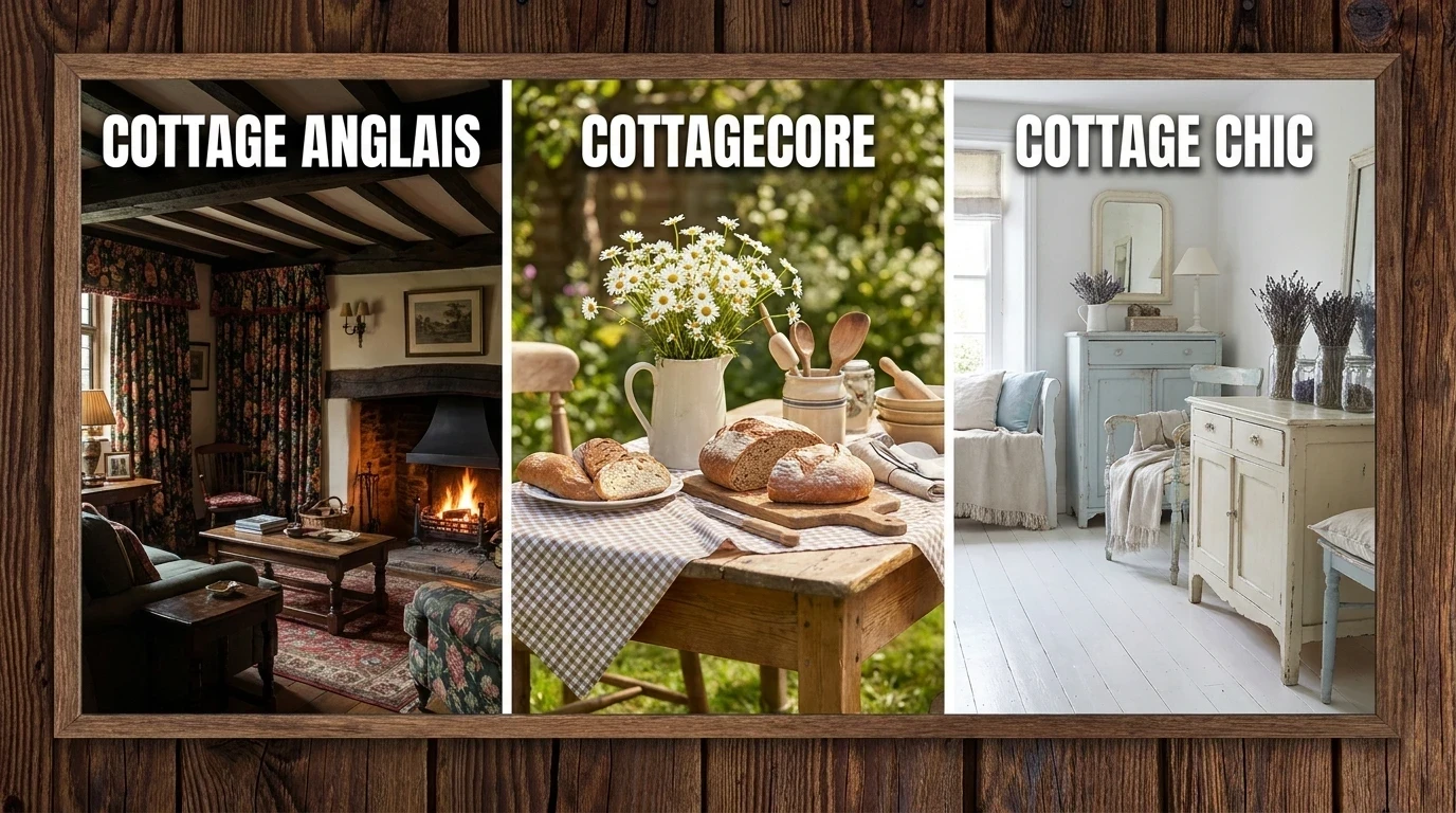 Cottage Anglais, Cottagecore ou Cottage Chic : Lequel Êtes-Vous ?