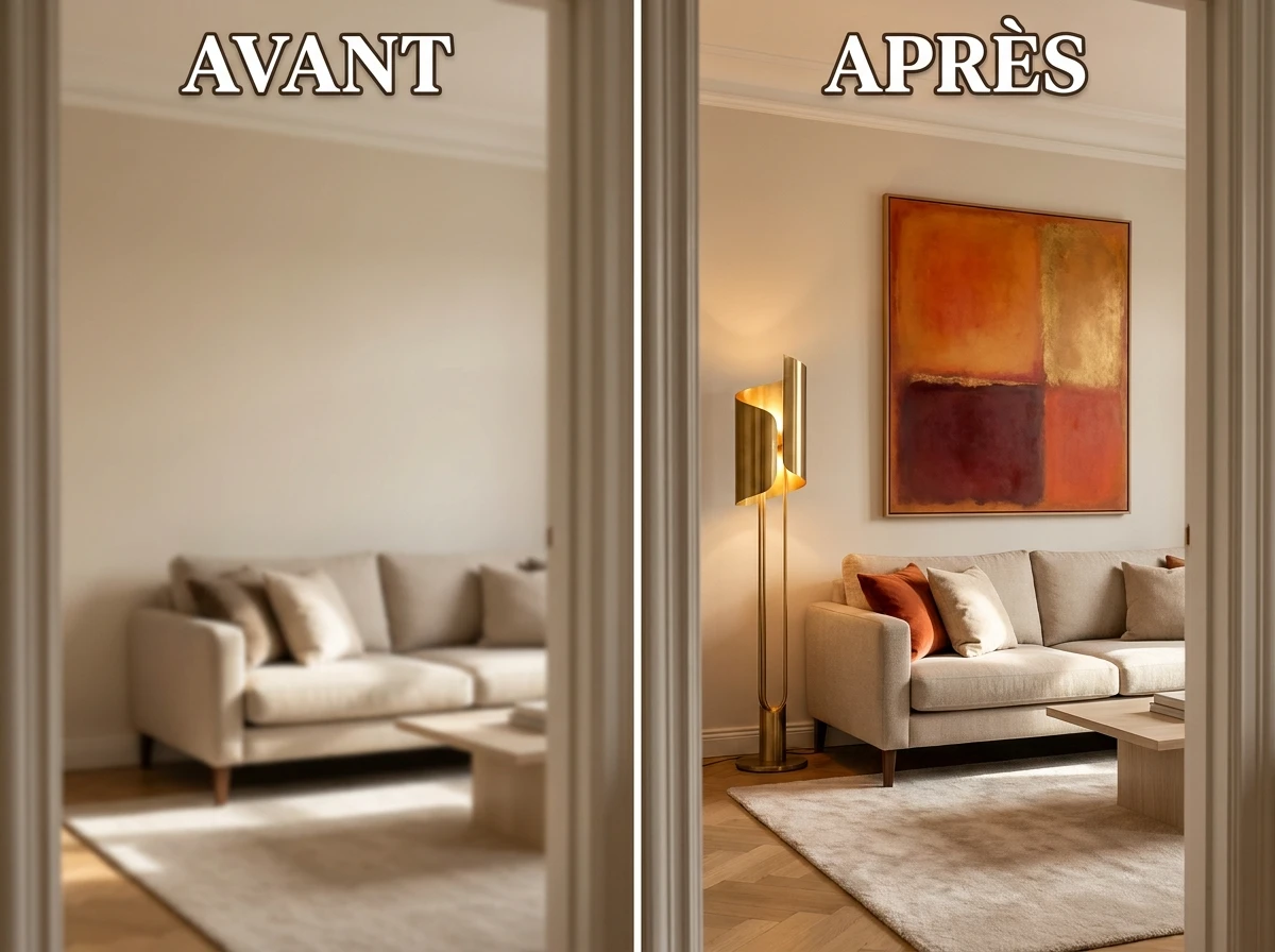 Crée un Point Focal Immédiat Dès l'Entrée dans le Salon