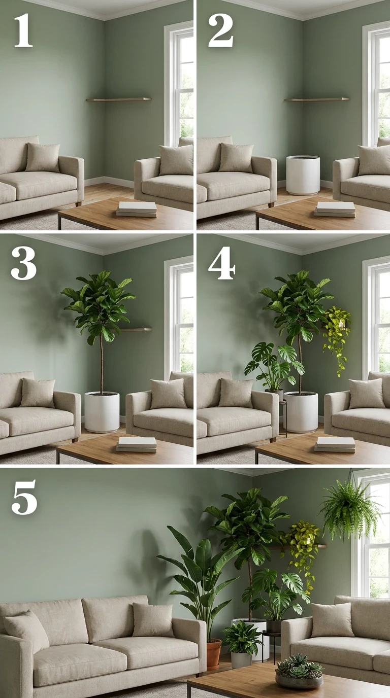 Créer un Jardin Intérieur avec une Collection de Plantes