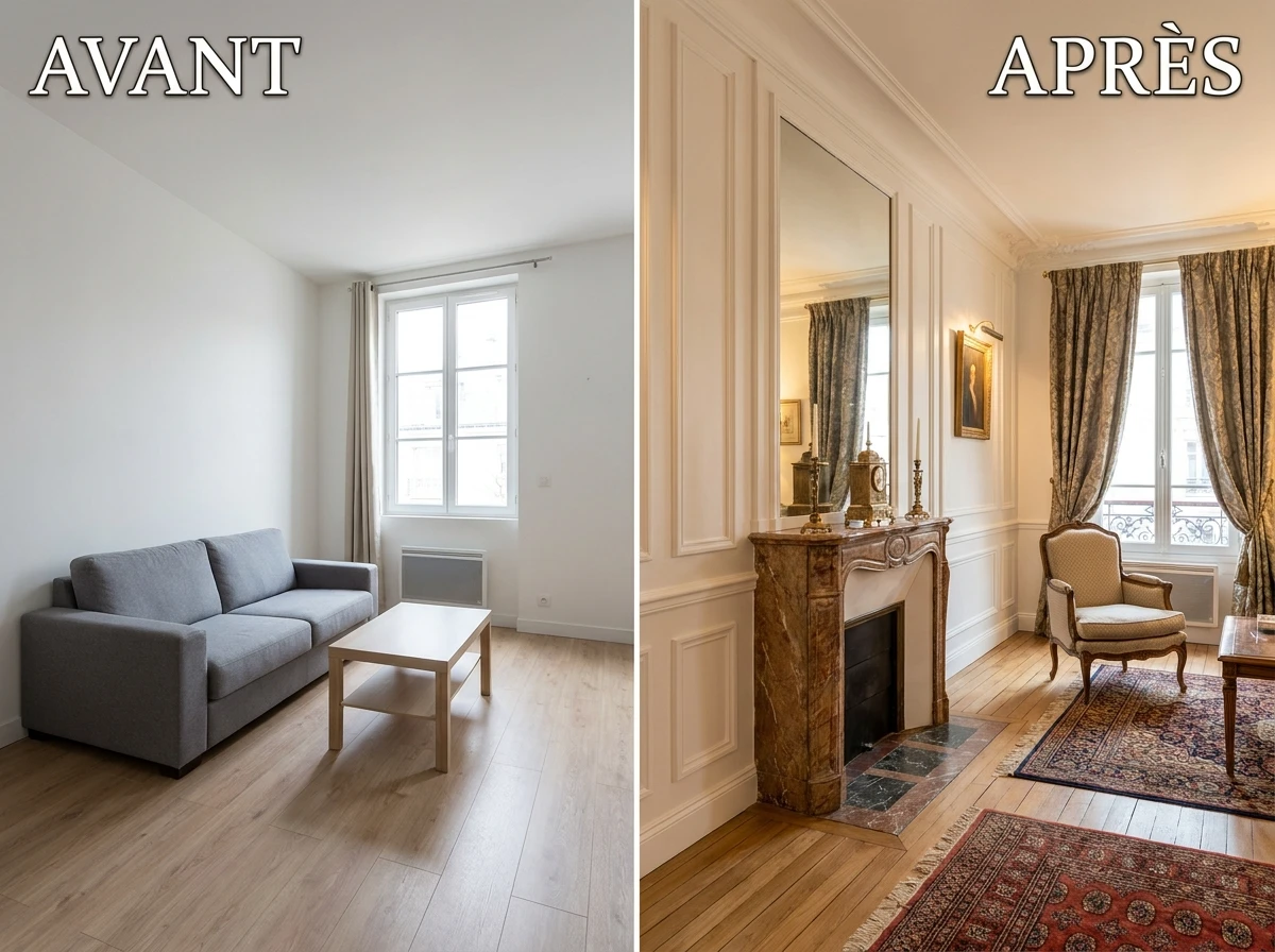 Créer un Salon Haussmannien Sans Appartement Haussmannien