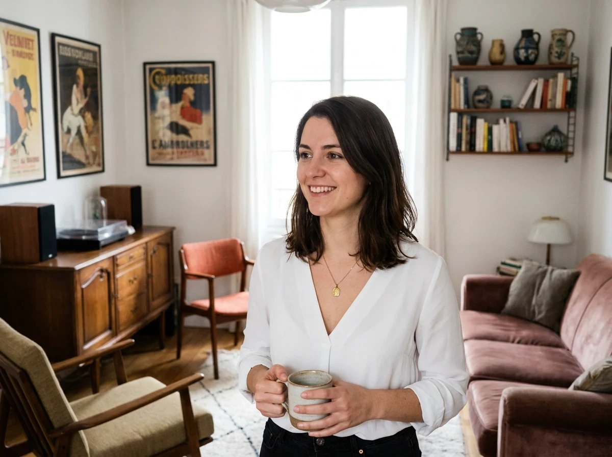 Créer un salon vintage moderne