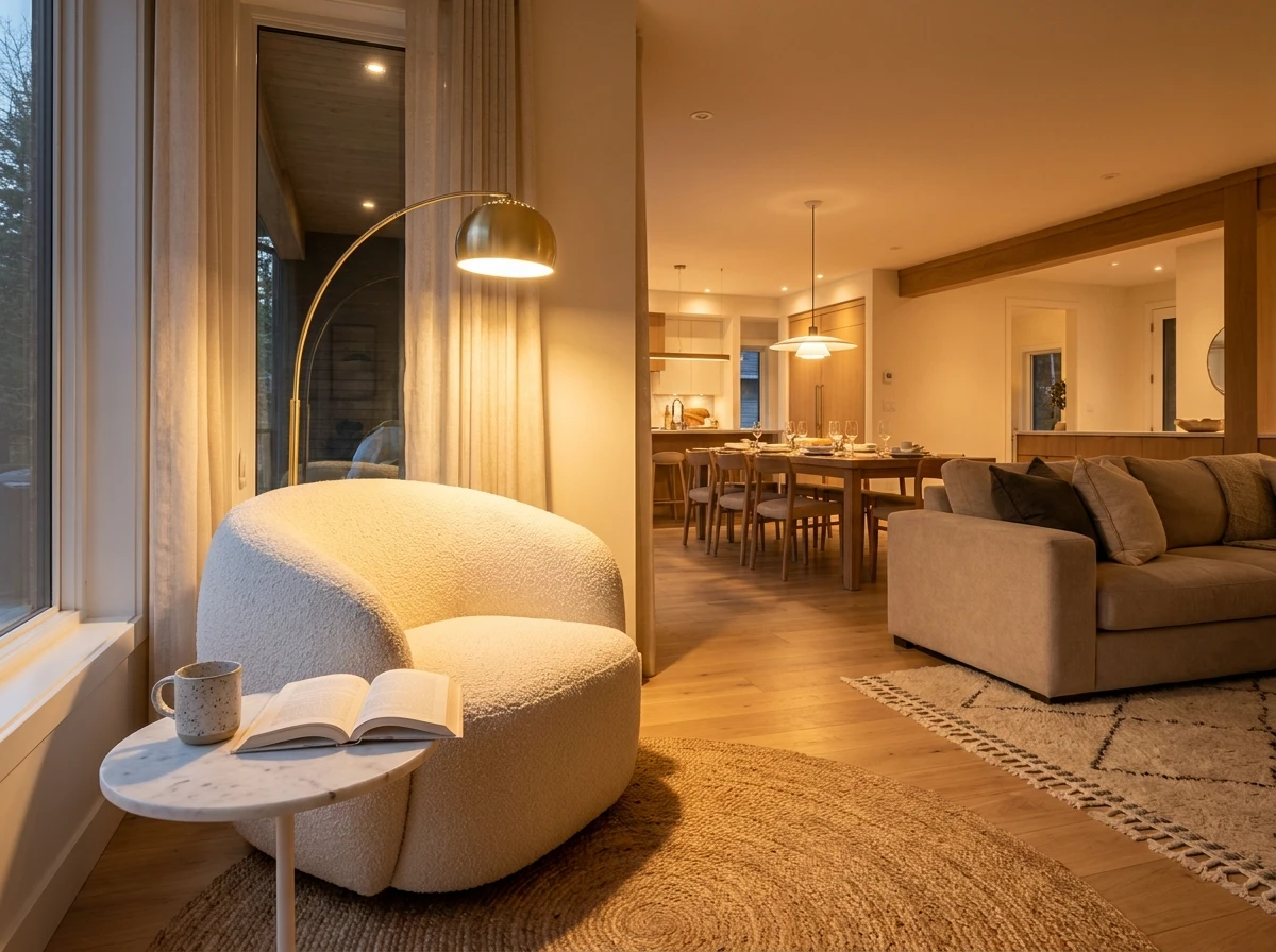 Créer une Zone Cosy avec un Fauteuil et un Coin Lecture