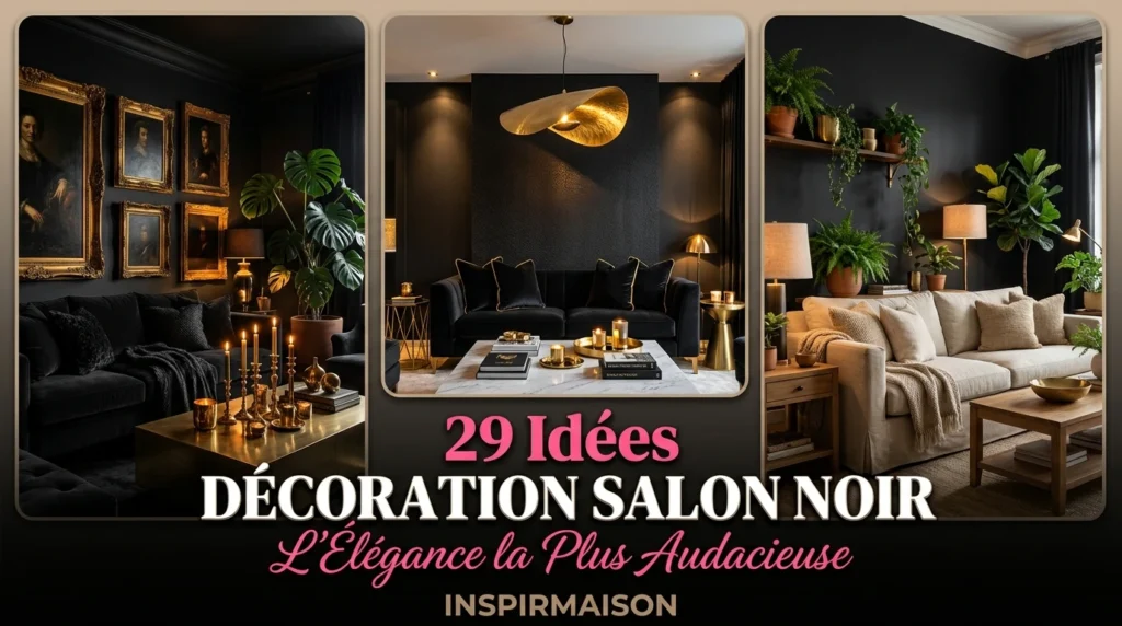 Decoration Salon Noir