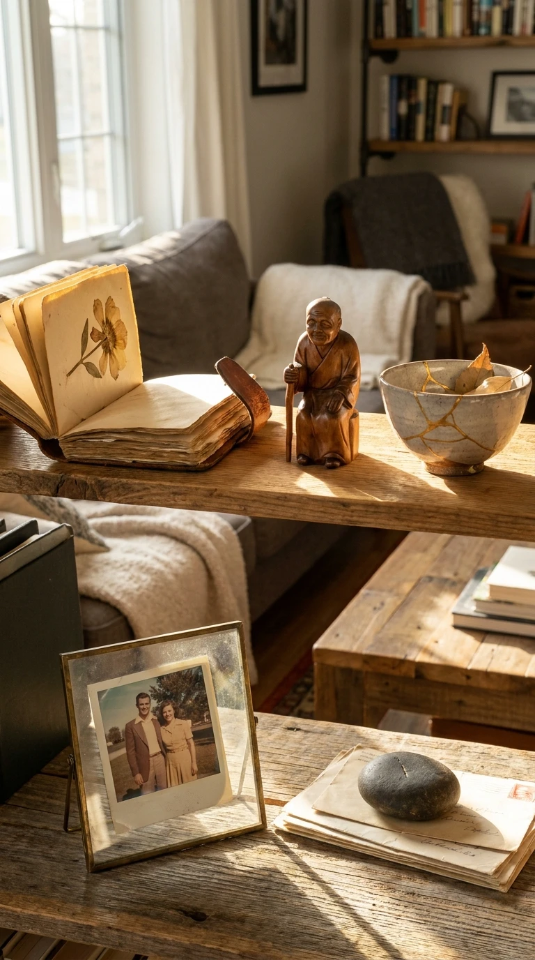 Décorer avec des Objets qui Ont une Histoire, Pas Juste une Belle Photo