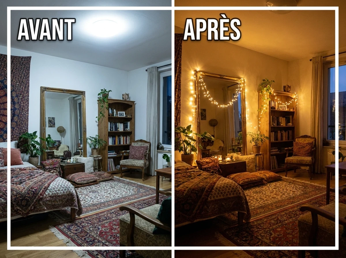 Des Guirlandes Lumineuses Dorées