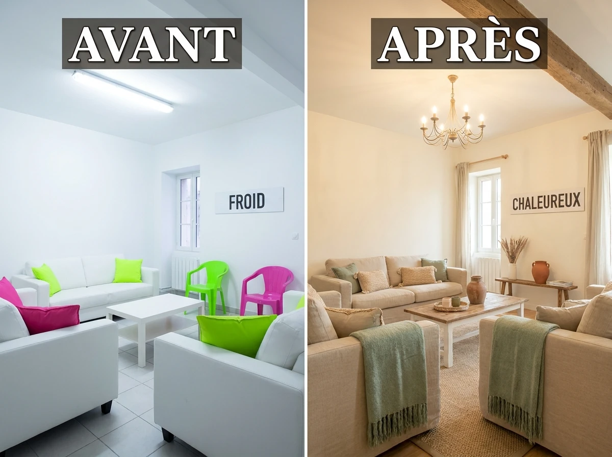 Étape 2: La Palette de Couleurs : Neutre, Chaud, Jamais Fade