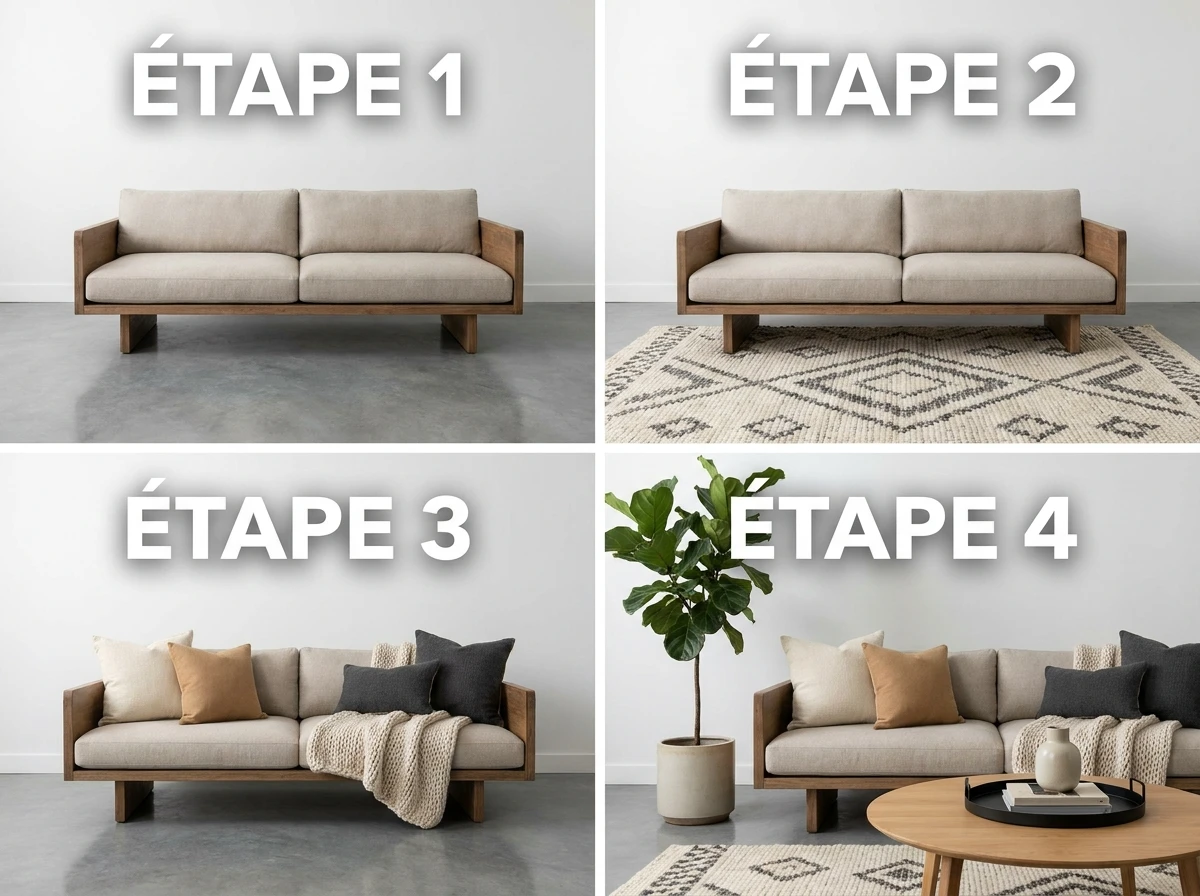Étape 6 - Ajouter les Textiles et la Décoration