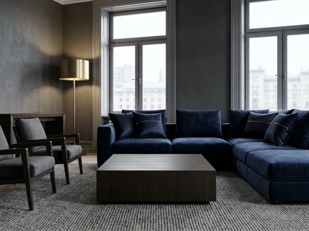 Gris et Bleu Marine, le Duo Masculin et Élégant