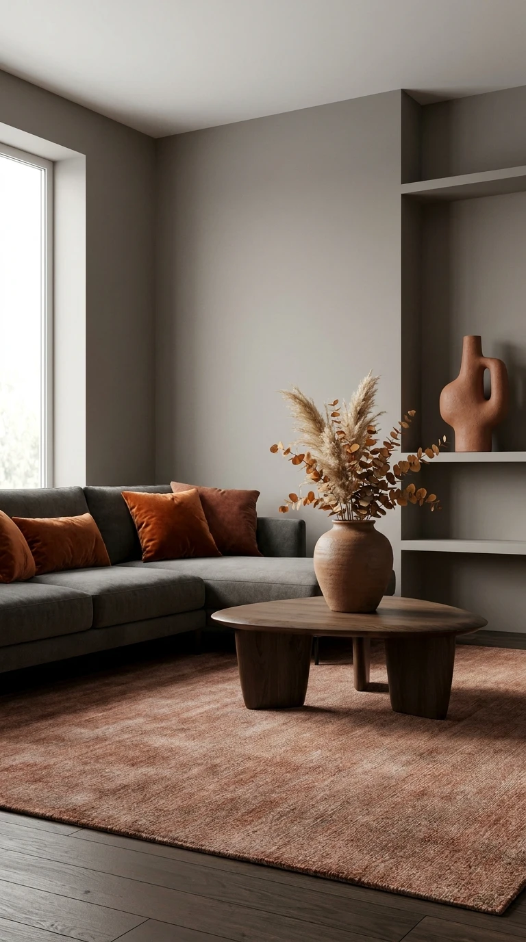 Gris et Terracotta, l'Alliance la Plus Tendance de 2026