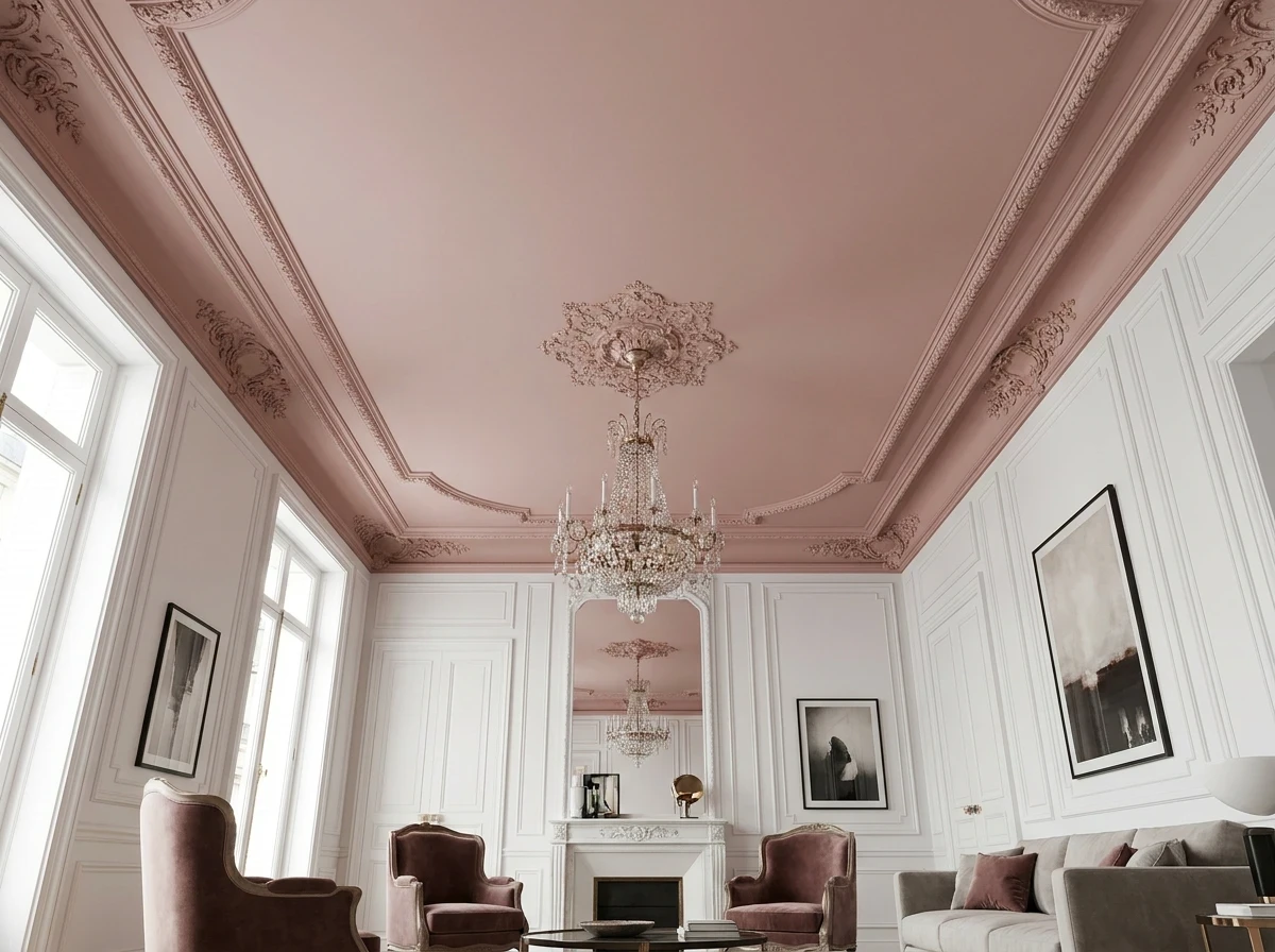Habiller le Plafond d'une Couleur Douce