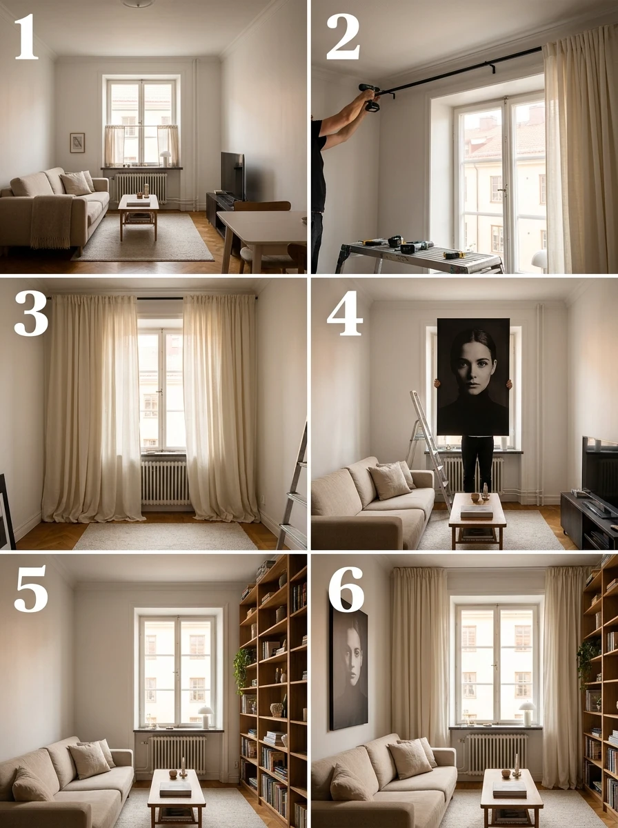 Habiller les Murs en Hauteur pour Donner de la Verticalité