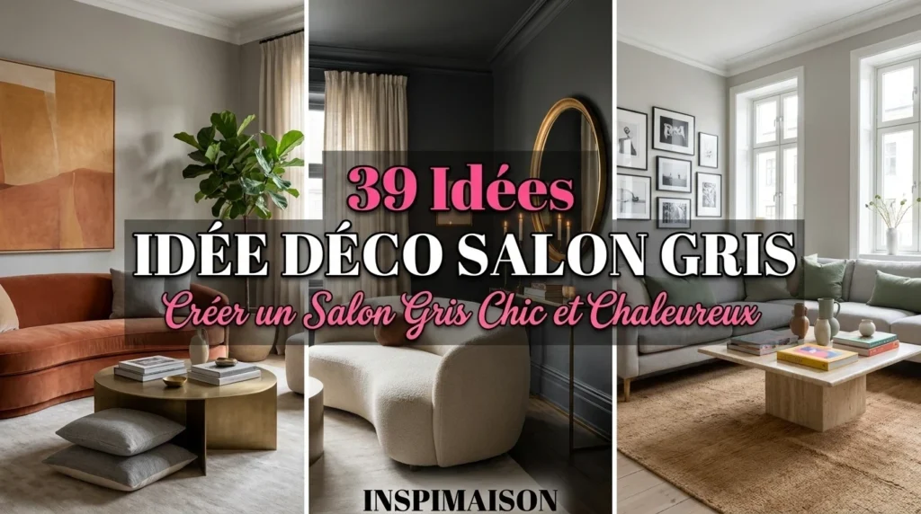 Idee Deco Salon Gris 39