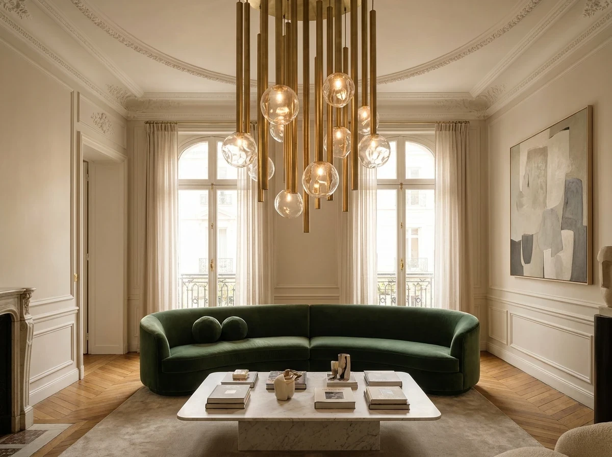 Installer un Lustre ou Suspension Sculpturale