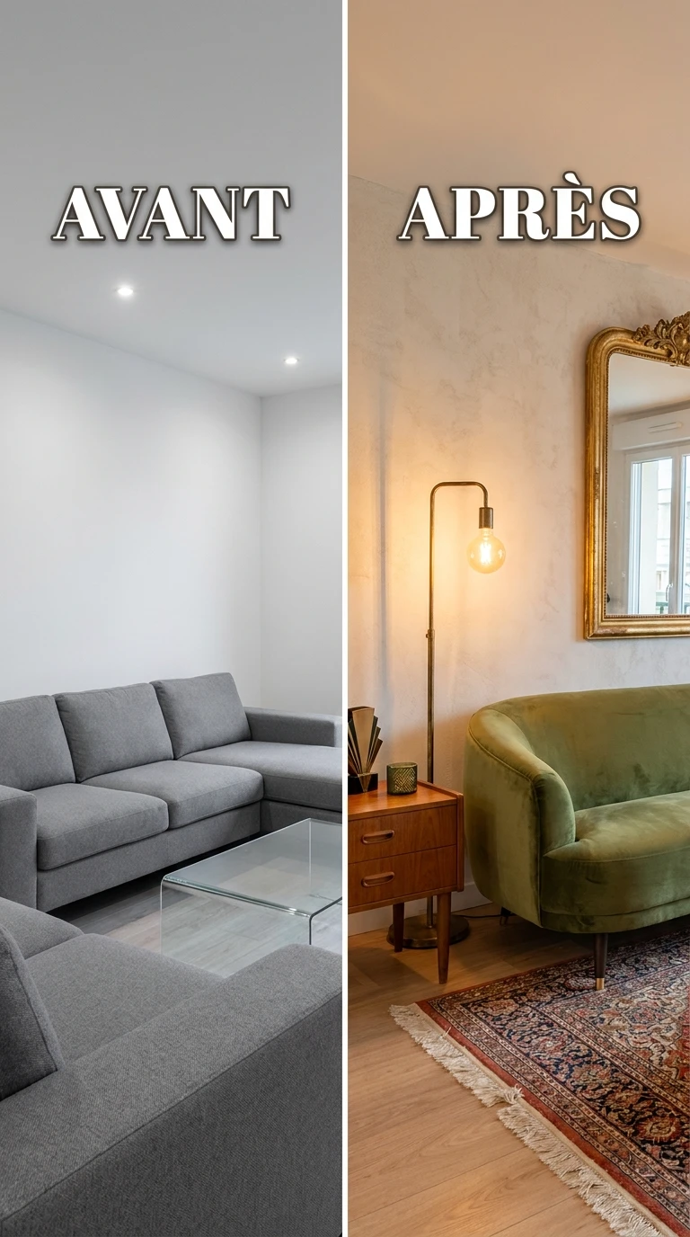 Intégrer le Style Contemporain Vintage