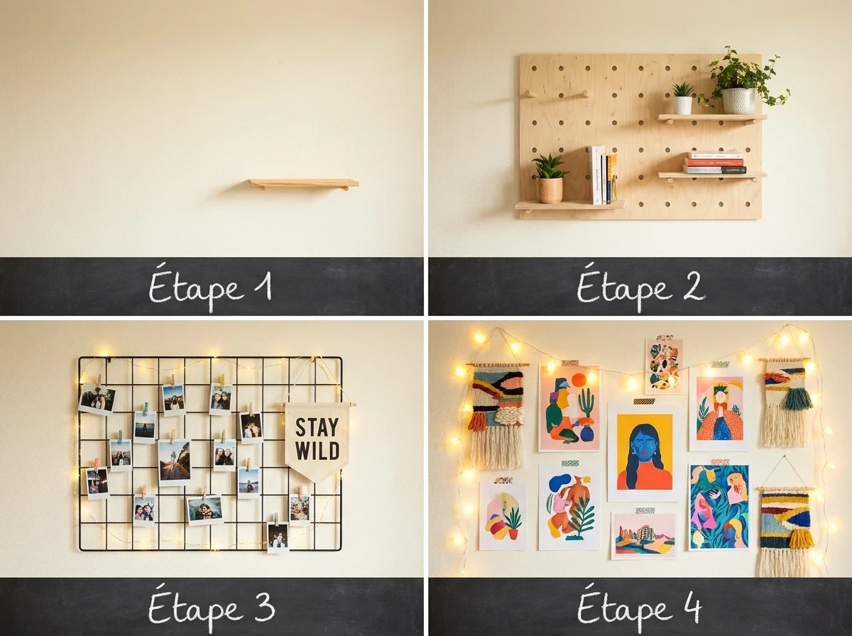 La déco murale : laisser parler la personnalité sans abîmer les murs