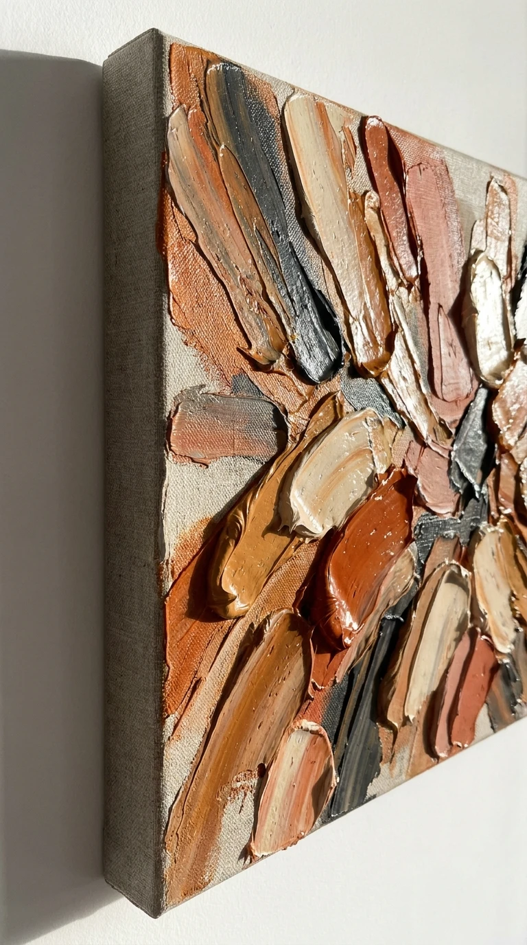 La Peinture à l'Huile Texturée au Couteau